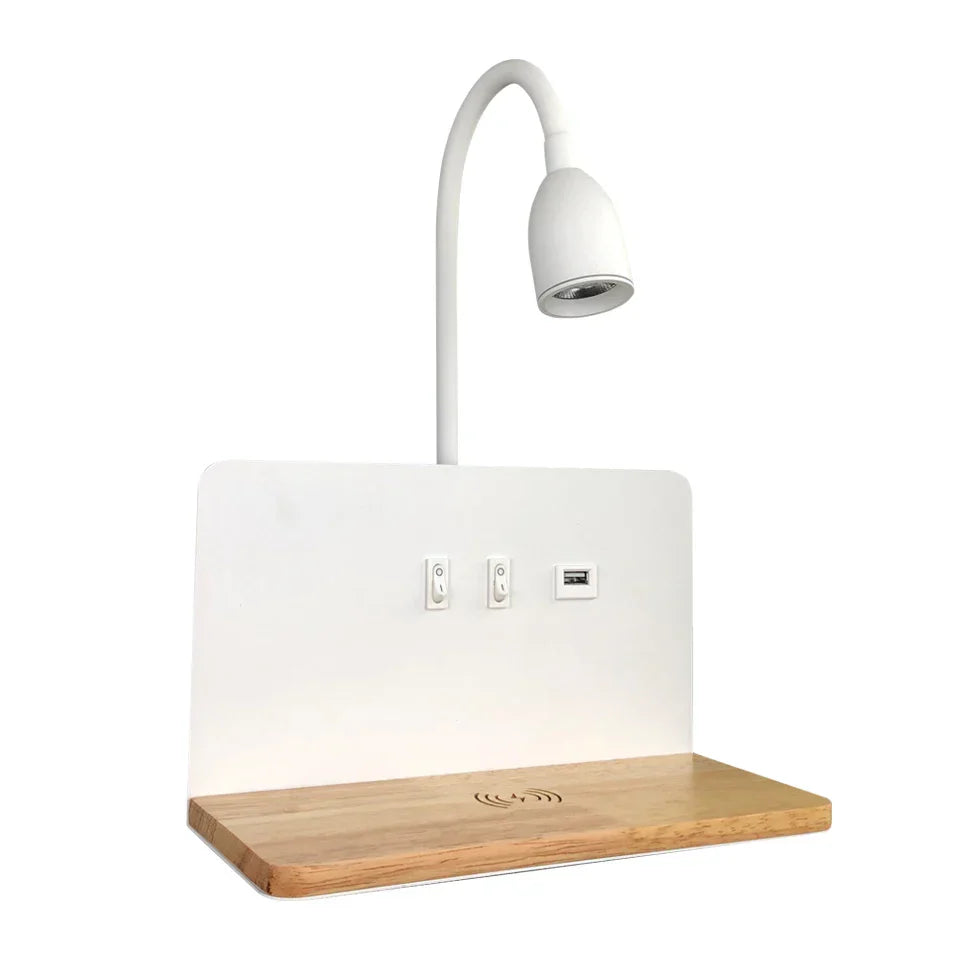 LED-Wandleuchte mit USB-Anschluss