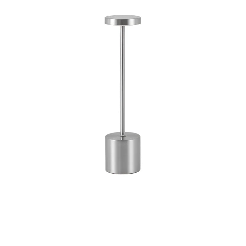 Elegante cremeweiße Schreibtischlampe