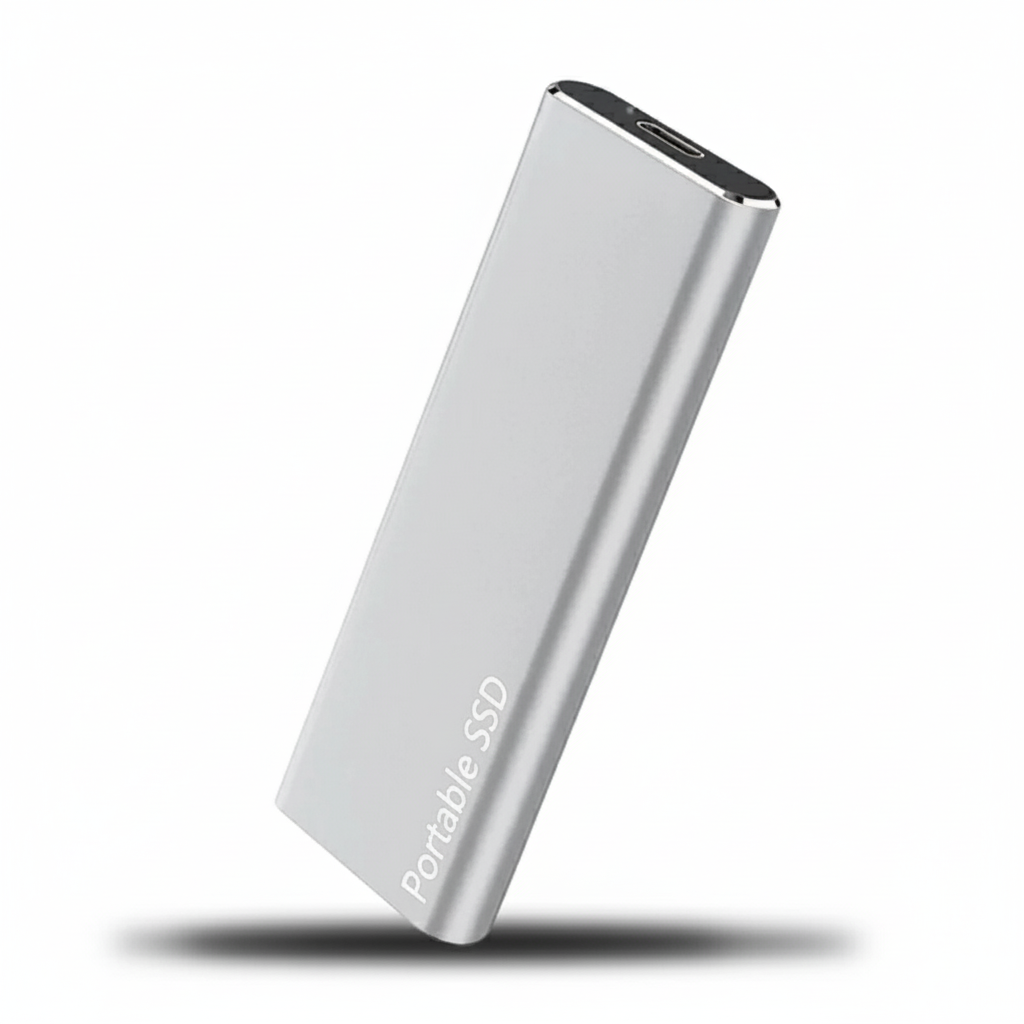Ultraschnelle und sichere externe USB-C-Festplatte