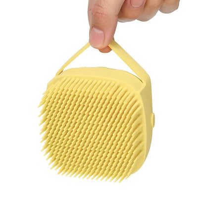 Gant de massage pour animaux en tissu doux