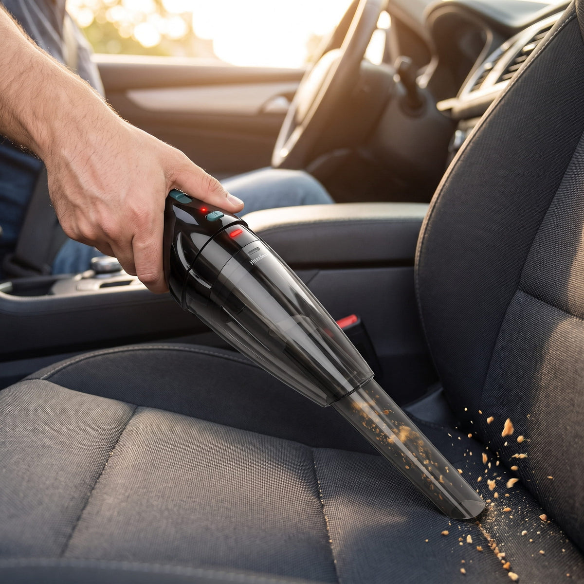 Aspirateur à main puissant sans fil avec station de recharge
