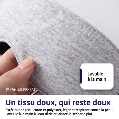 Masque de sommeil ajustable sans pression oculaire