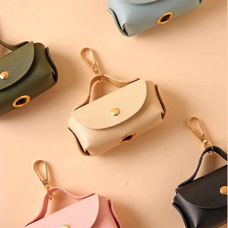 Porte-sac élégant pour chien en tissu résistant
