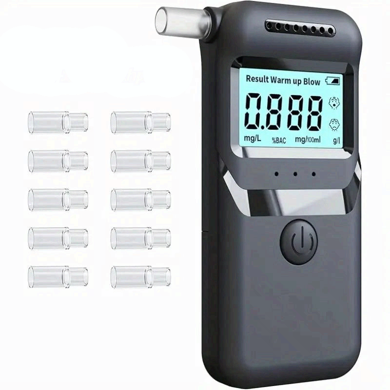 AlcoZen™ – Tragbarer elektronischer Alkoholtester mit präziser LCD-Anzeige