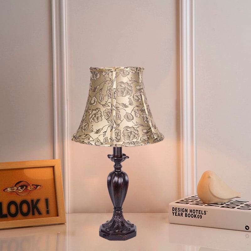 Lampe de Nuit Élégante avec Abat-Jour en Verre - Santeova