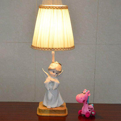 Elegante Nachttischlampe Engel