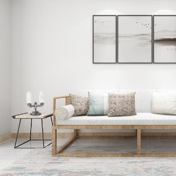 Lampe de table élégante en verre transparent avec abat-jour