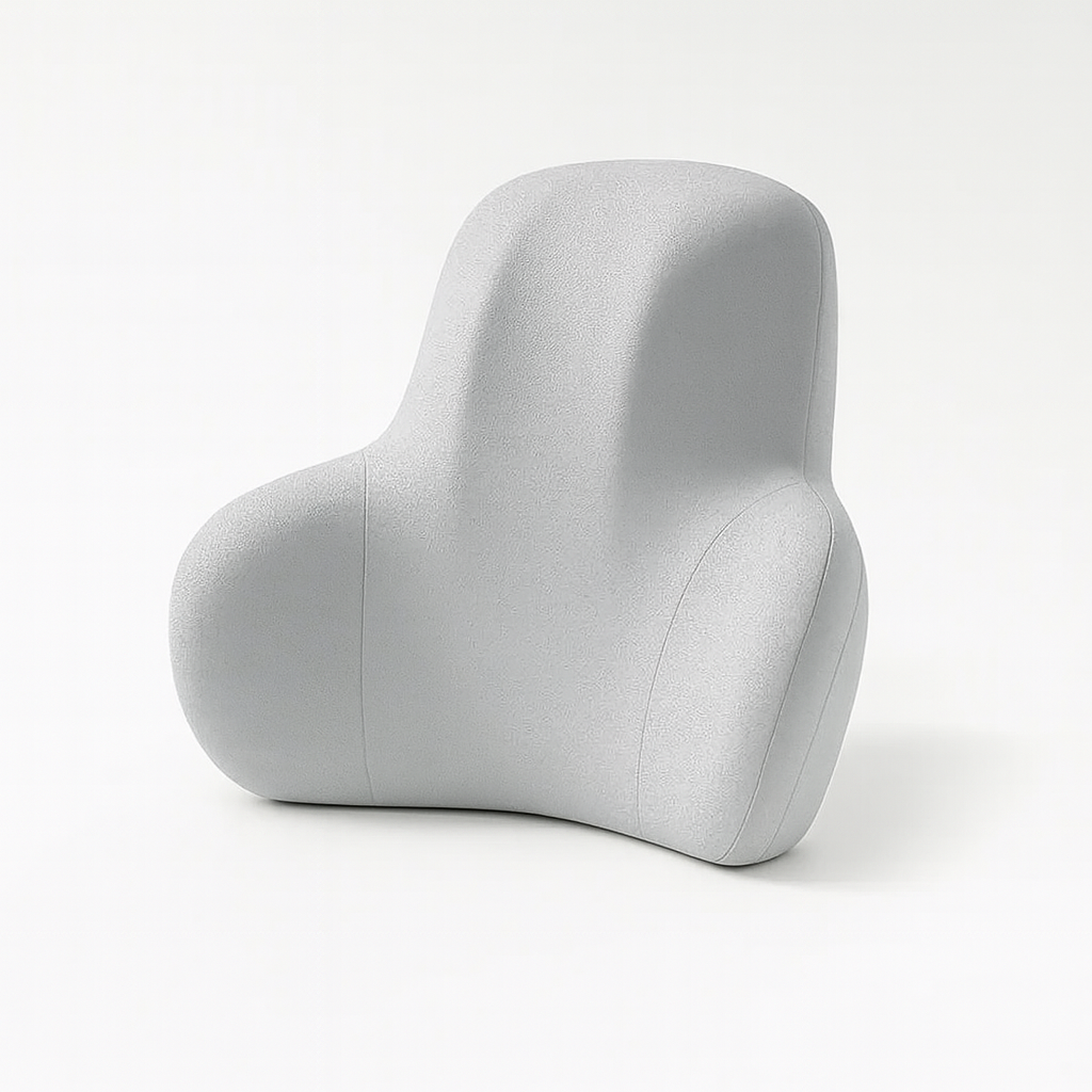 SpineEase™ – Ergonomisches Lendenkissen für den Rücken mit waschbarem Bezug