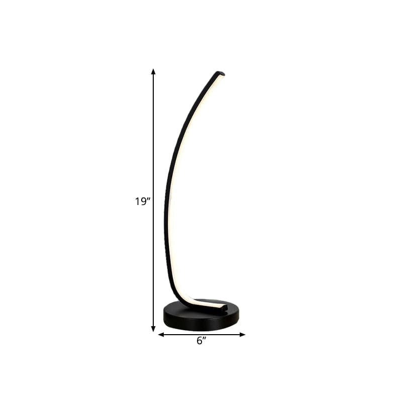 Lampe de table flexible LED linéaire