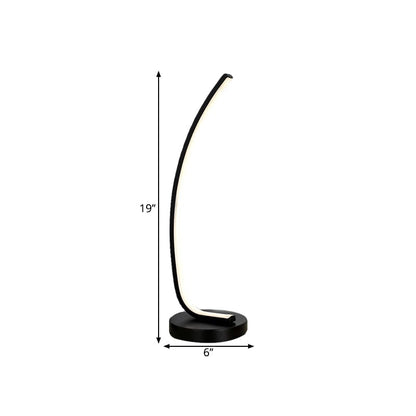 Lampe de table flexible LED linéaire