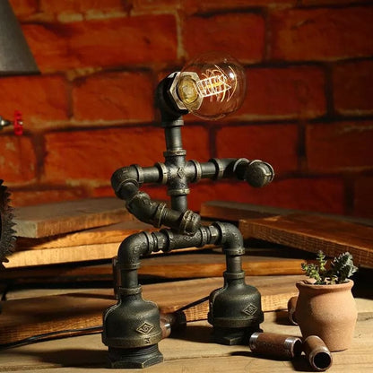 Futuristische Roboter-Schreibtischlampe