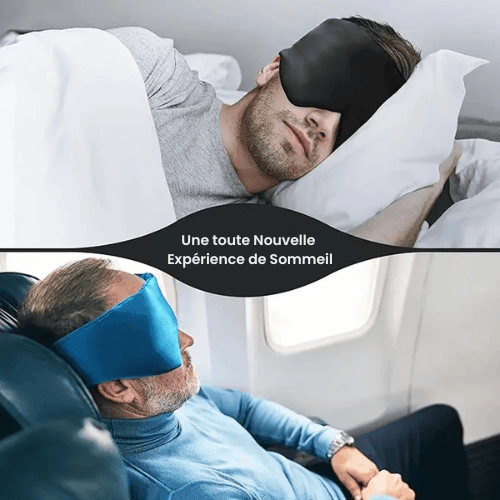 Masque de sommeil doux rembourré confortable