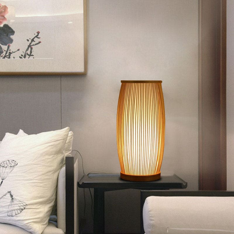 Lampe de Nuit en Bambou Élégante - Santeova