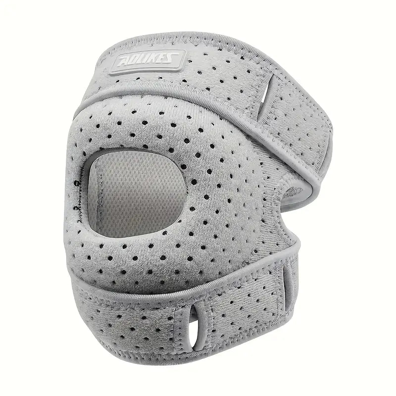 Kneoflex™ – Atmungsaktive Sport-Kniebandage mit Doppelriemen und Kniescheibenstabilisierung