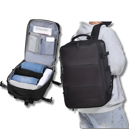 Praktische Reisetasche mit integriertem USB-Anschluss