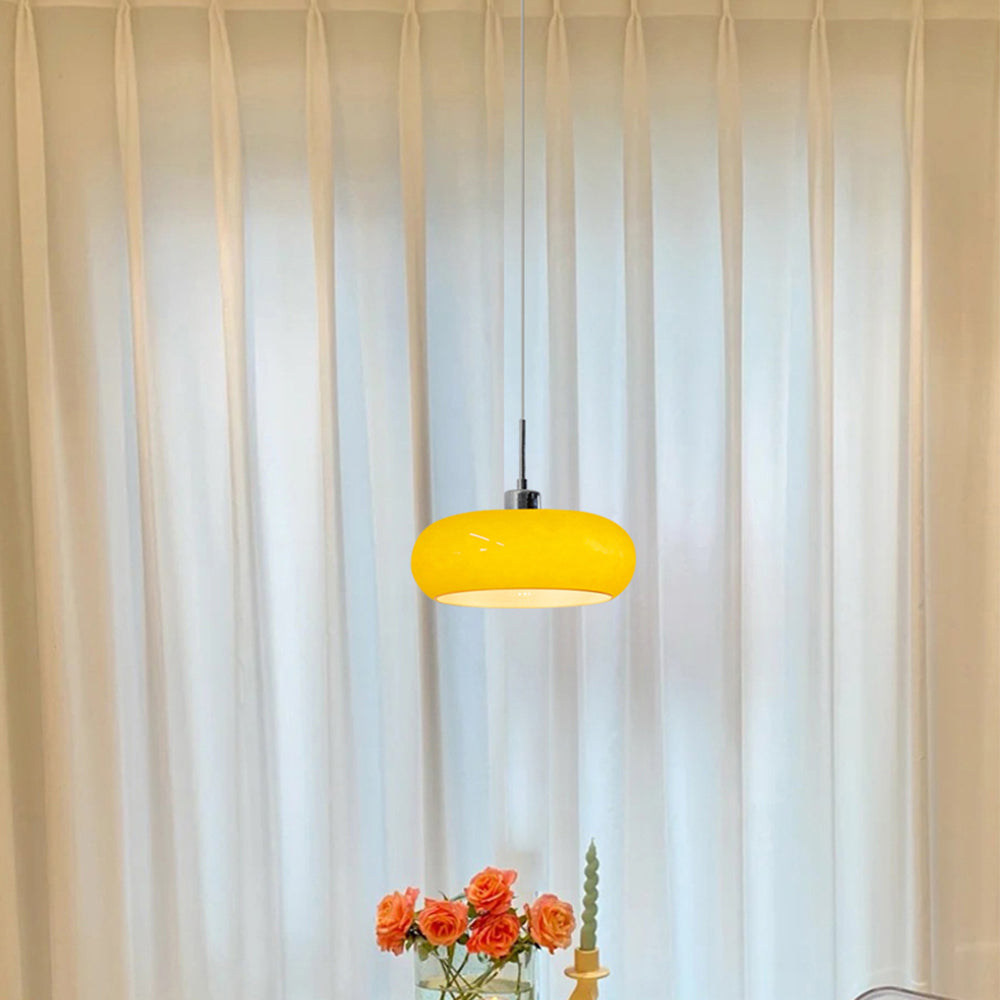 Lampe suspendue LED moderne à éclairage intégré