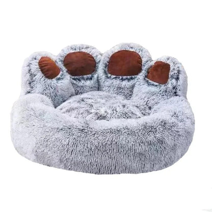 Lit confortable en forme d'ours pour enfant