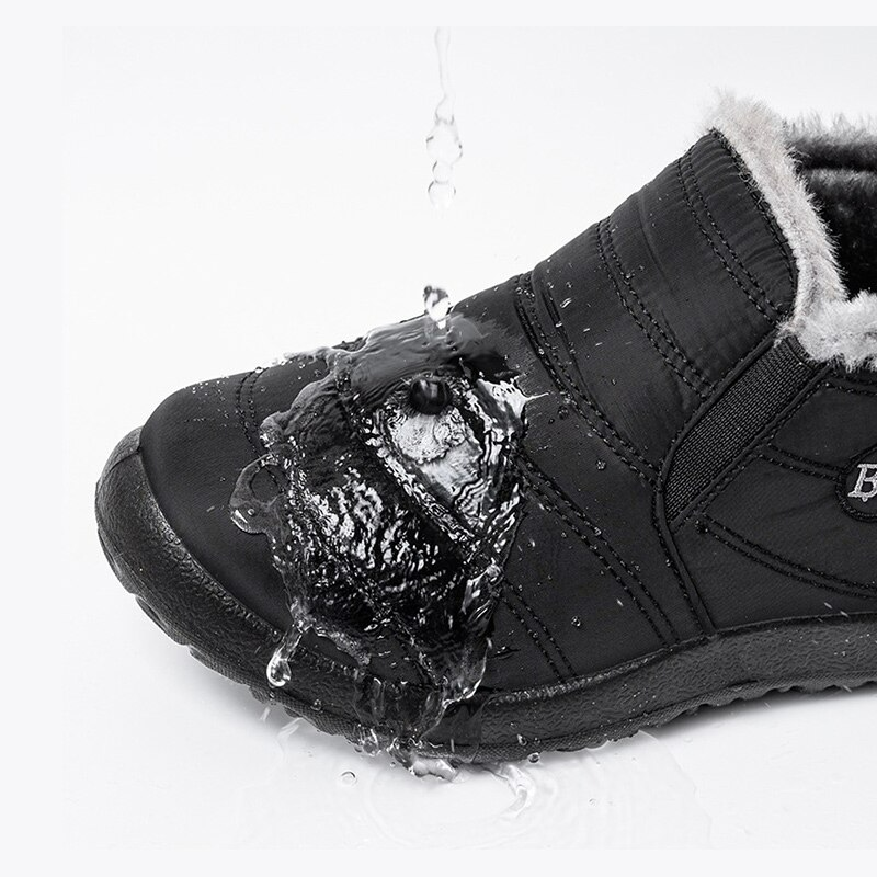 Chaussures d'hiver antidérapantes isolantes