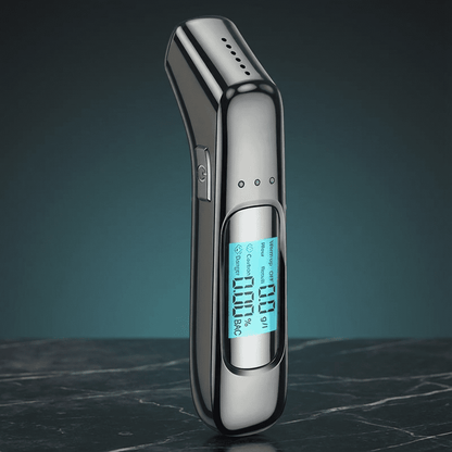 Alcotex™ – Tragbarer elektronischer Alkoholtester mit schneller Anzeige und LCD-Bildschirm