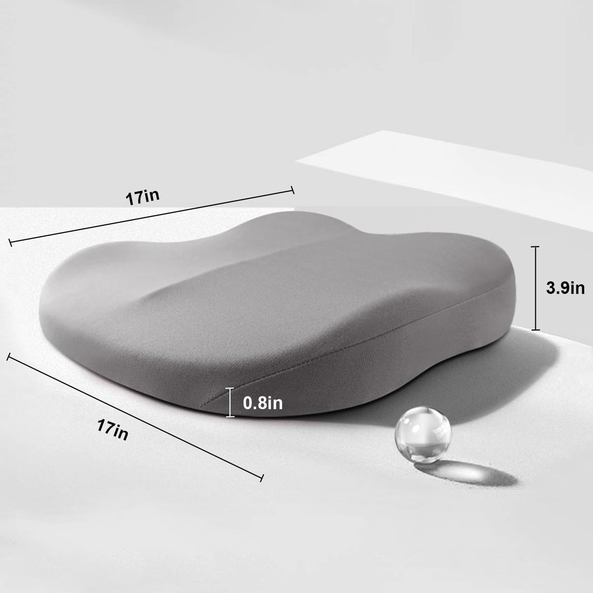 Rehausseur de siège auto ergonomique confortable pour conduite