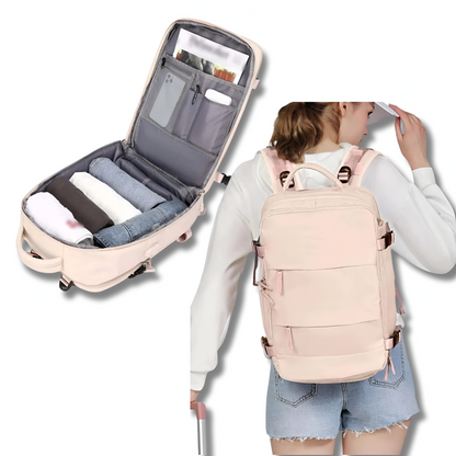 Praktische Reisetasche mit integriertem USB-Anschluss