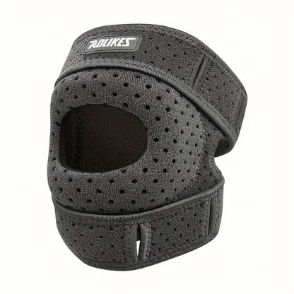 Kneoflex™ – Atmungsaktive Sport-Kniebandage mit Doppelriemen und Kniescheibenstabilisierung