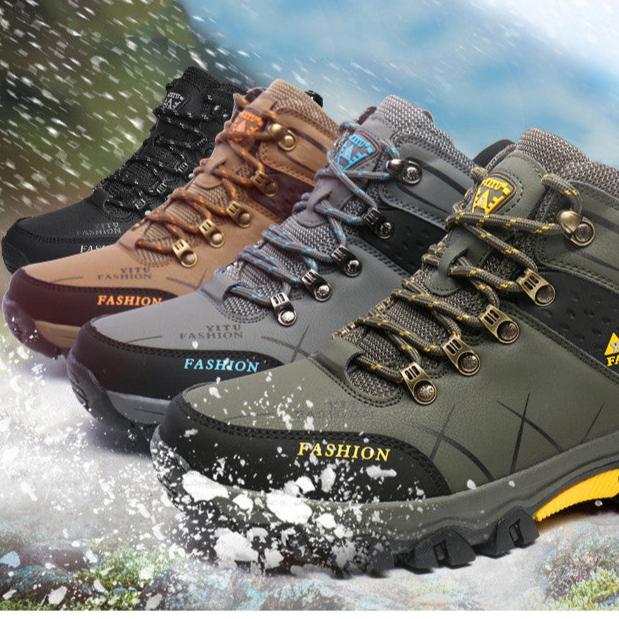 Bottes de randonnée imperméables pour neige et montagne