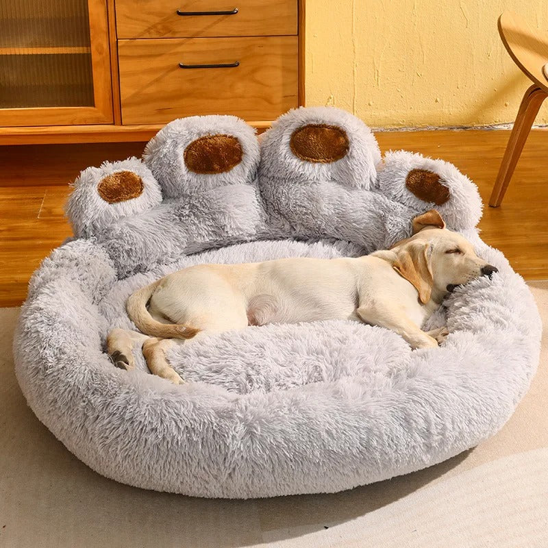 Lit confortable en forme d'ours pour enfant