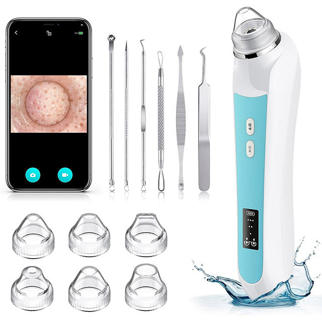 Aspirateur de pores professionnel avec caméra intégrée