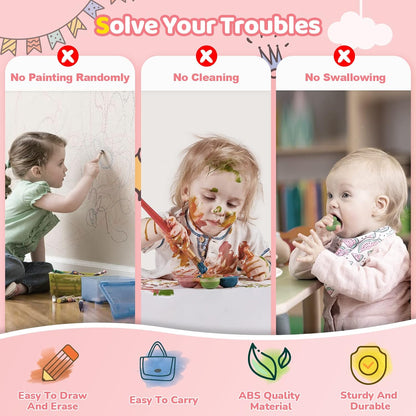 Tableau de dessin magnétique éducatif ardoise pour enfants
