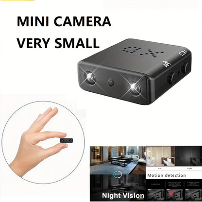 Mini caméra Full HD ultra-compacte avec enregistrement en boucle