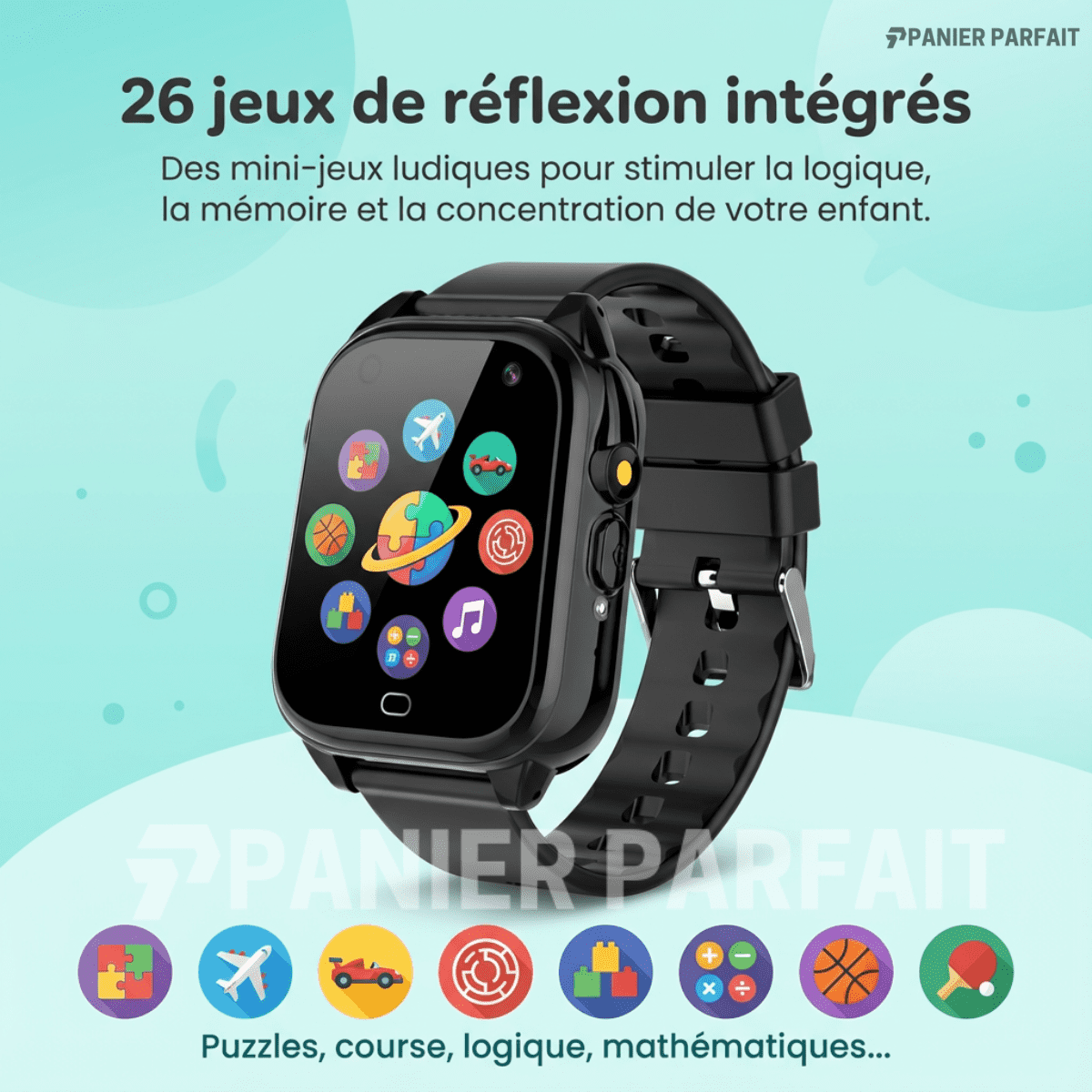 Montre intelligente étanche pour enfants