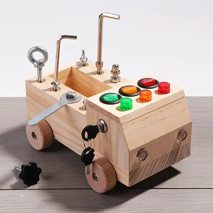 Tableau éducatif Montessori à LED 6 pièces avec vis de montage 8