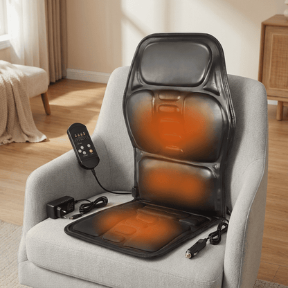 Coussin de massage shiatsu chauffant portable pour maison bureau