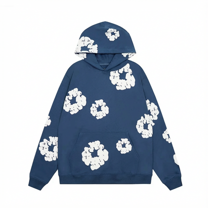 Eleganter Herren-Sweatshirt mit Blumenmuster – Chic und bequem für den Frühling