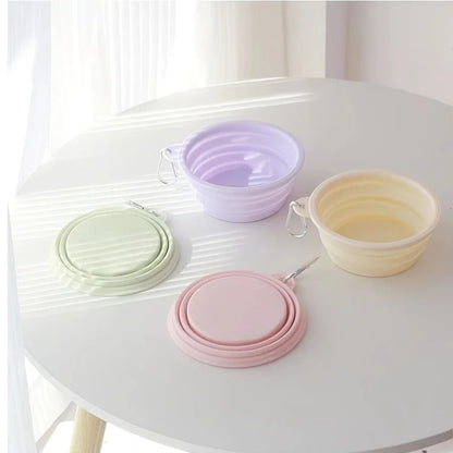 Bol pliable en silicone léger pour voyage