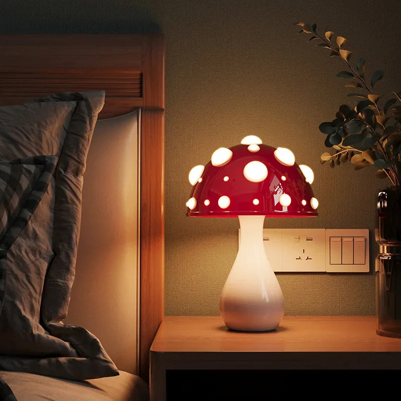Fantastische Pilzlampe