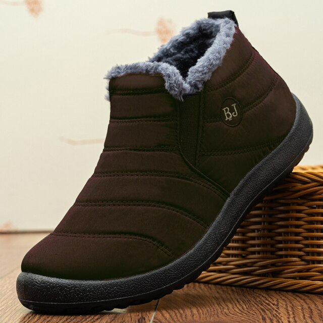 Chaussures d'hiver antidérapantes isolantes