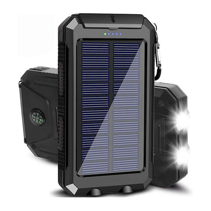 Solarbetriebene tragbare Powerbank für Telefon