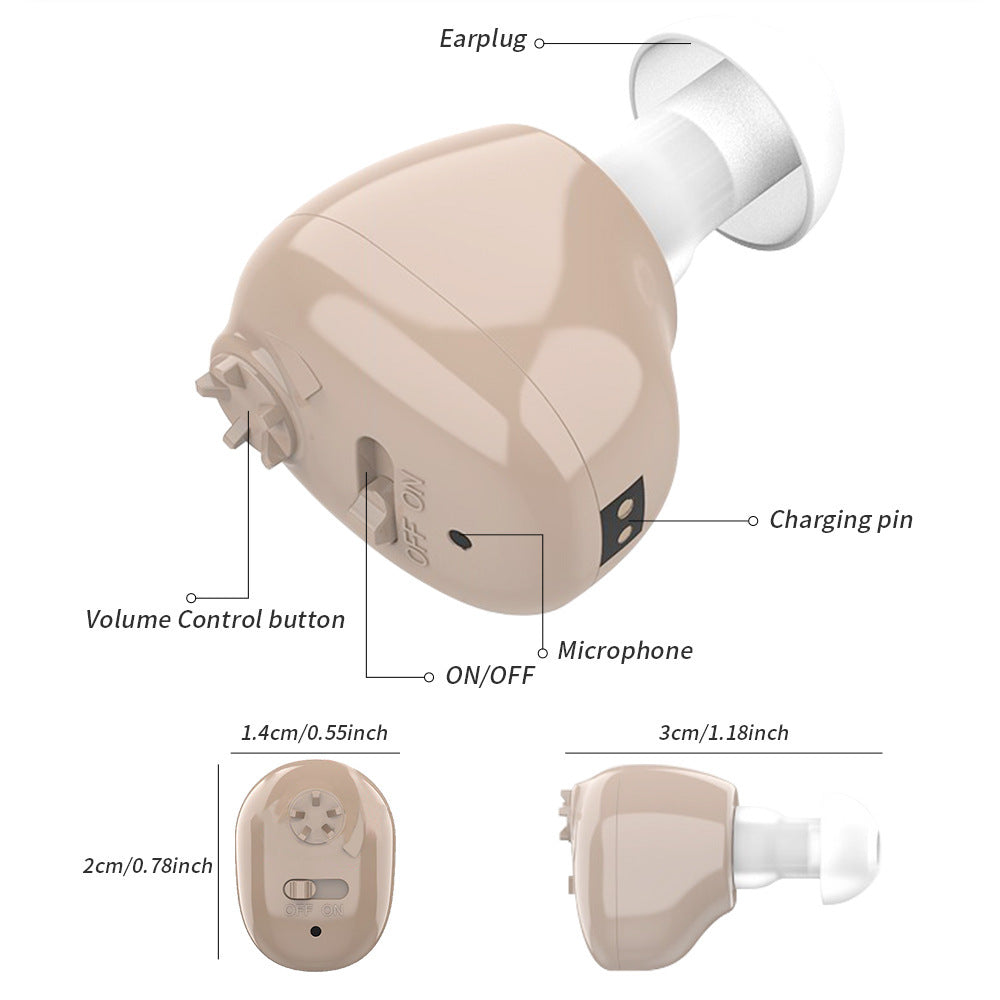 ClariTone™ – Appareil Auditif Rechargeable & Invisible