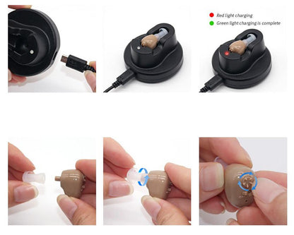 ClariTone™ – Appareil Auditif Rechargeable & Invisible