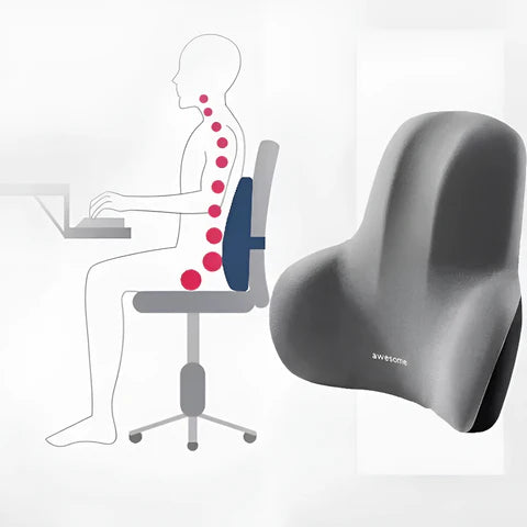 Ergonomisches Lendenkissen aus Memory-Schaum