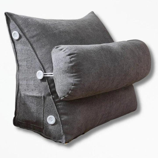 ReadLuxe™ – Ergonomisches Lesekissen mit Lendenstütze