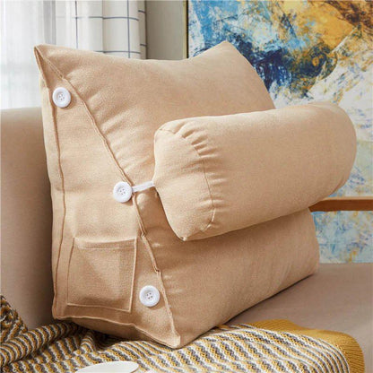ReadLuxe™ – Ergonomisches Lesekissen mit Lendenstütze
