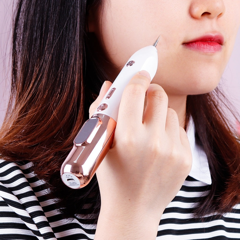 DermaErase Stylo à Plasma pour Élimination des Taches et Marques de Peau
