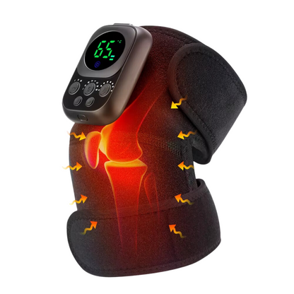 Beheizbare Kniebandage mit EMS-Massage 60 °C – Akku mit langer Laufzeit 5000 mAh