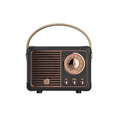 Kompakter Vintage Bluetooth-Lautsprecher