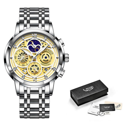 Elegante Herrenuhr mit Armband