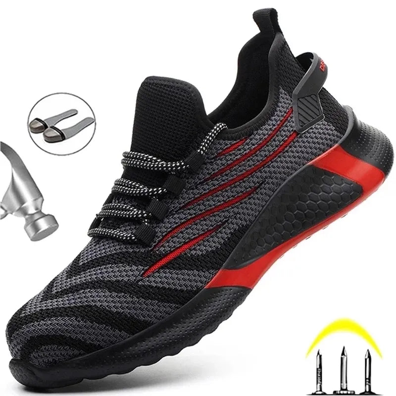 Chaussures de sécurité anti-crevaison renforcées