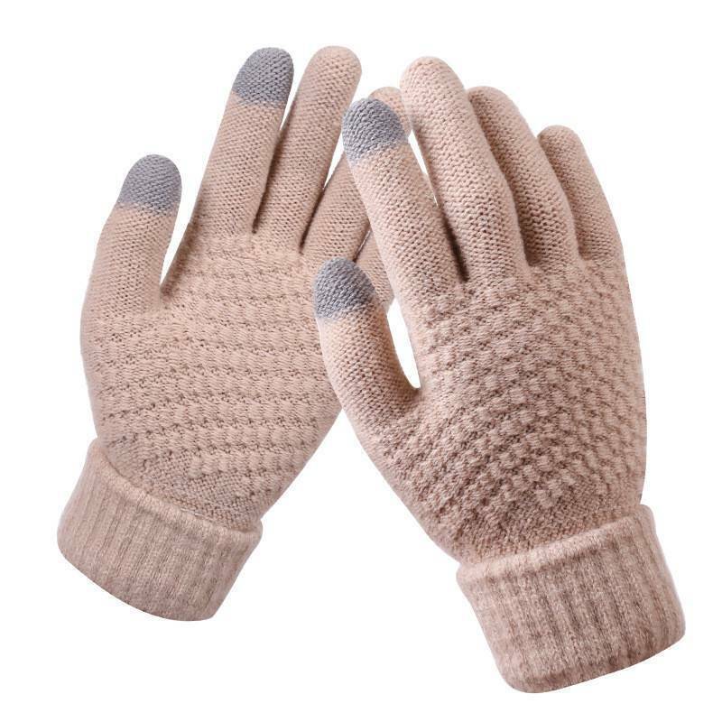 Elegante und praktische Strickhandschuhe